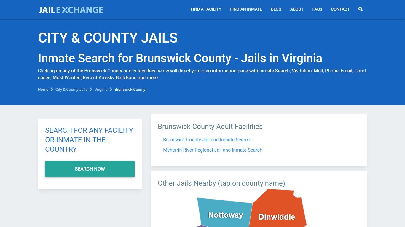 Brunswick County Jail Inmates | Arrests | Mugshots | VA
